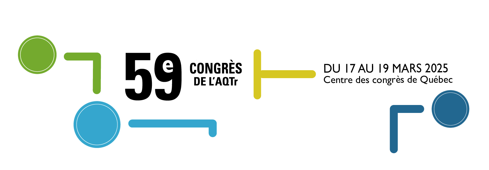 59e Congrès de l'Association québécoise des transports du 17 au 19 mars 2025