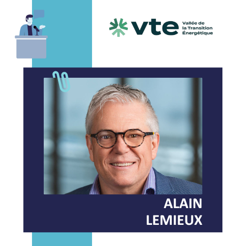 Déjeuner causerie avec Alain Lemieux, Directeur général de La Vallée de la Transition Énergétique (ZIVTE)